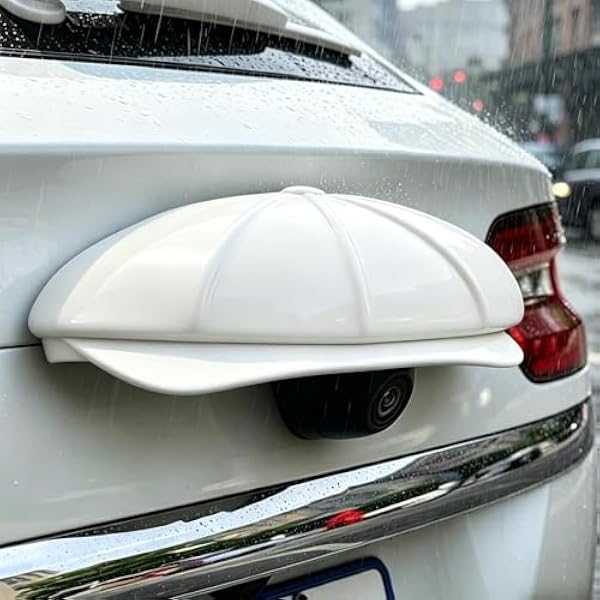 Дождевик для автомобильной камеры - крышка объектива заднего хода в форме шляпы защищает объектив автомобильной камеры для езды по городу и автостраде на дальние расстояния в дождливую погоду