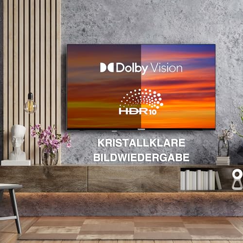 Telefunken Fernseher 55 Zoll Smart TV powered by TiVo (4K UHD, HDR Dolby Vision, Dolby Atmos, Triple-Tuner, 6 Monate HD+ inkl.) XU55TO750S – Bild 8