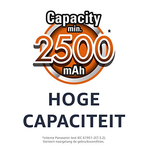 Panasonic BK-3HCDE/4BE Eneloop Pro Batteria