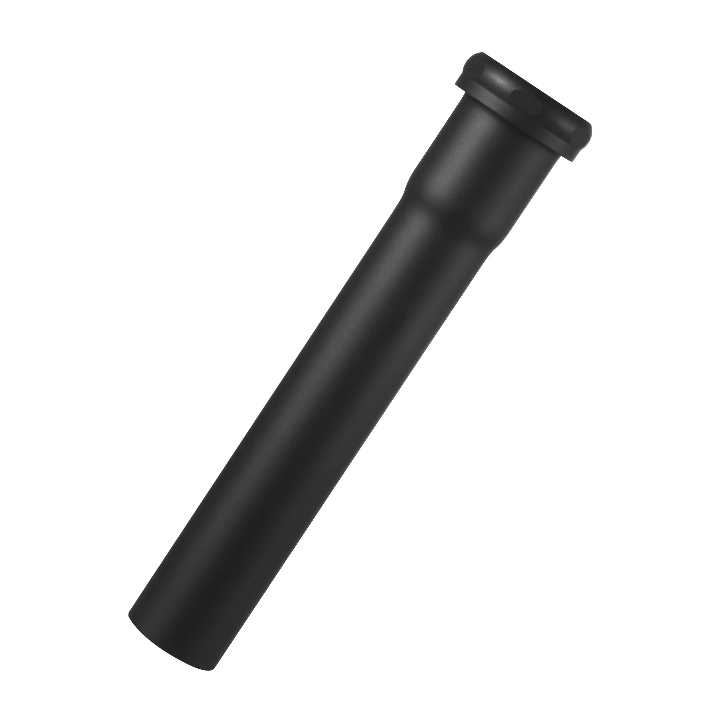 Tubo de extensión de junta deslizante de latón de calibre 18 de 1-1/4 pulgadas de diámetro exterior x 8 pulgadas con tuerca y arandela de goma, tubo de extensión de trampa P, extensión de tubo de