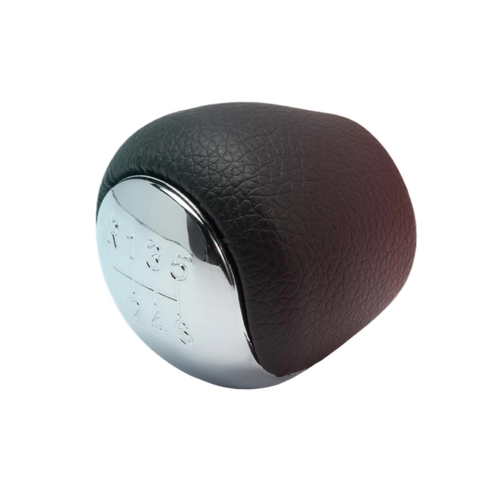 Hcpavext One Color Black 6 Speed Chrome Gear Stick Shift Shifter Knob Handball For Hyundai For Elantra I30 Fd Gd Ix35 For Tucson