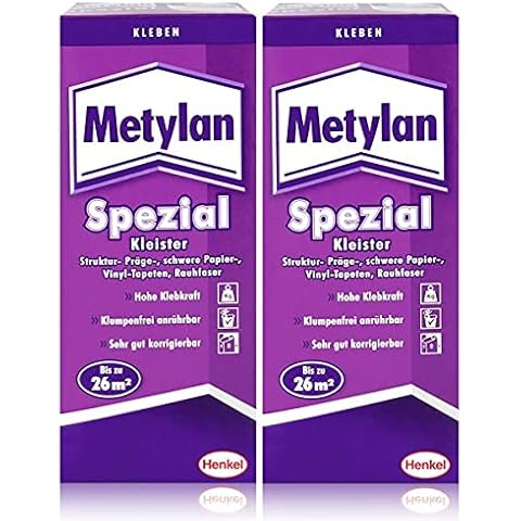 Henkel Metylan Special Wallpaper Paste with Extra Power 200 g (Pack of 2) Cover