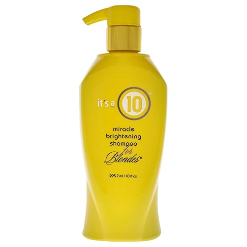 It's A 10 Miracle Brightening Shampoo para Rubias, 10 onzas