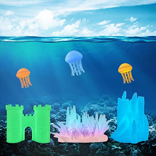 Image of ERYONE Glow in The Dark Multicolor Filament, 3D Printer Filament Bundle PLA 1.75mm, -0.03mm, 250g*4 Pack /Spool