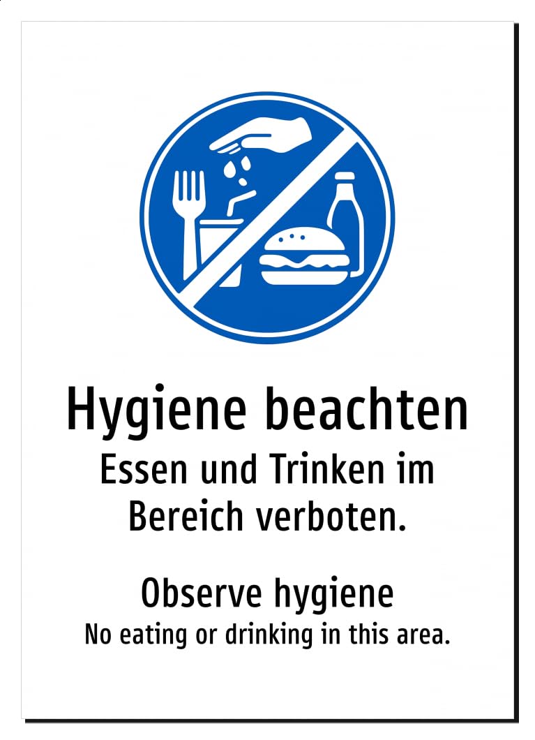 61614-DEEN-S-13 | Hygiene beachten/Observe hygiene - Deutsch