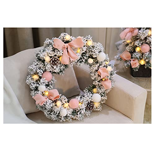 Couronne artificielle 19,7 pouces : grand diamètre pour décoration mur - 4