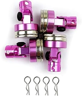 Magnetic Stealth Invisible Body Post Mount Contact Shell Column with Clips Compatible with 1/10 RC Drift Car Traxxas HSP Sakura Redcat 02010