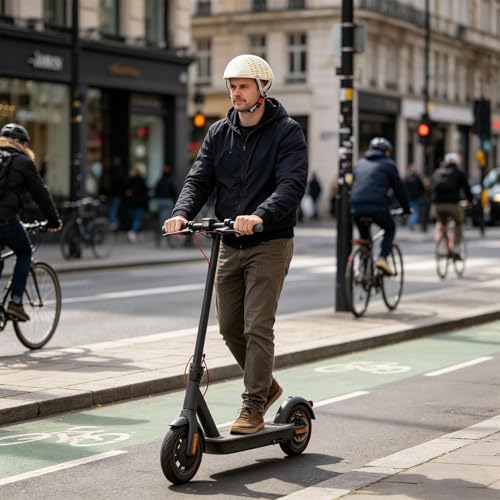 Casco de bicicleta port&aacute;til con correa yugular ajustable 7