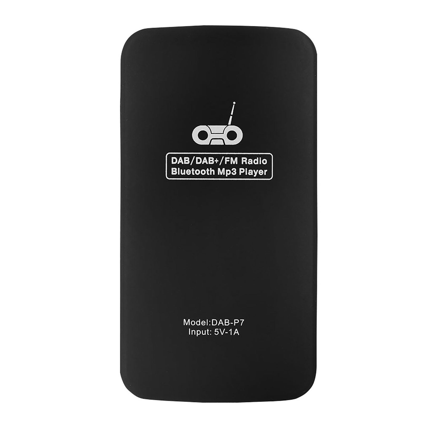 Estink Récepteur Radio Numérique DAB/DAB+ Portable avec Bluetooth, Lecteur MP3, Écran LCD 1,8 Pouces, Carte TF jusqu'à 64 Go, Écouteurs Inclus