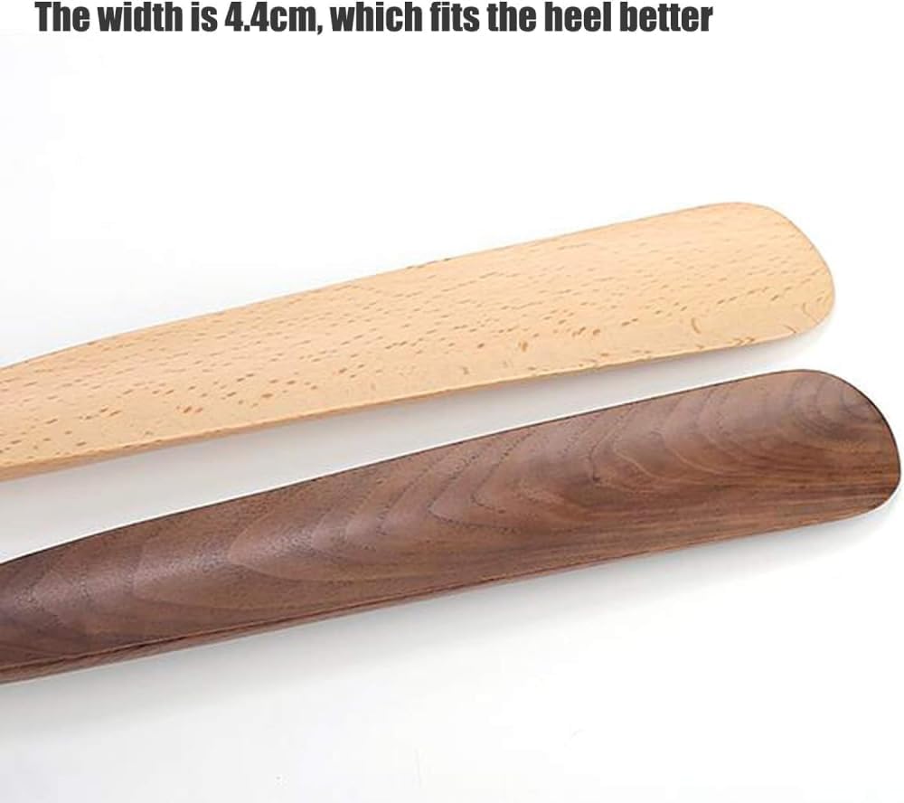 Schuhlöffel Aus Holz Mit Langem Griff, Schuhlöffel Aus Holz, Schuhlöffel Aus Holz Passt Für Alle Schuhe, Geeignet Für Ältere Menschen, Schuhheber Mit Langem