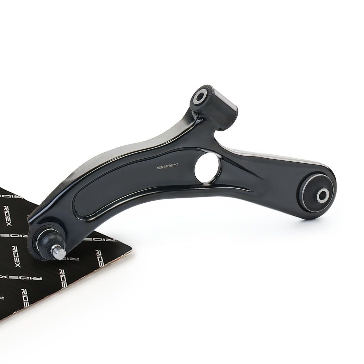 RIDEX 273C0443 Bras de suspension Avant Gauche sans fixation avec rotule de suspension avec support en caoutchouc Compatible avec SUZUKI SWIFT IV FZ, NZ