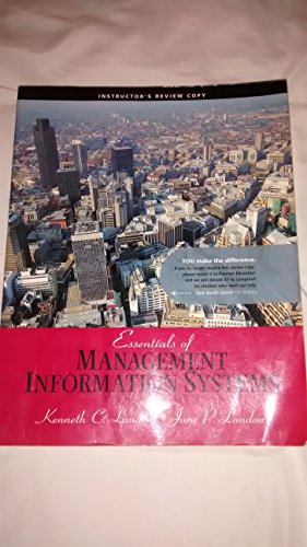 Essentials of Management Information Systems (8th Edition)