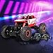 Produktbild RC Auto ferngesteuert 4WD 1:18, Elektro Offroad Fahrzeug für Kinder und Erwachsene, Monstertruck Rock Crawler Geländewagen, Allrad Stunt Car Spielzeug mit Fernbedienung für jedes Gelände