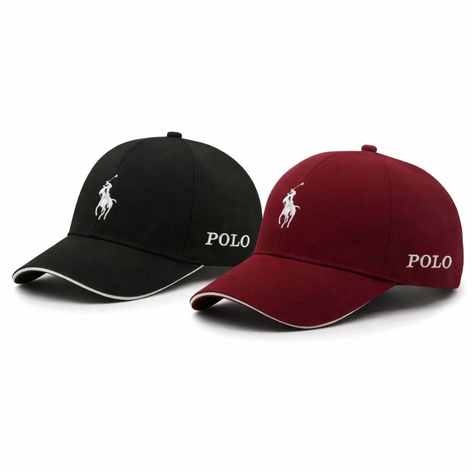Caps for Men Original Adjustable Cap for Men's, Sports Cap, Stylish All Sports Type Caps or Hats Free Size UV Protection, Sports Cap for Men's, Outdoor Casual Wear Cap (Pack of 2)-image-26