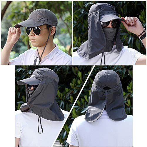 AMOMYDOG Cappello Pescatore, Protezione UV UPF 50+...