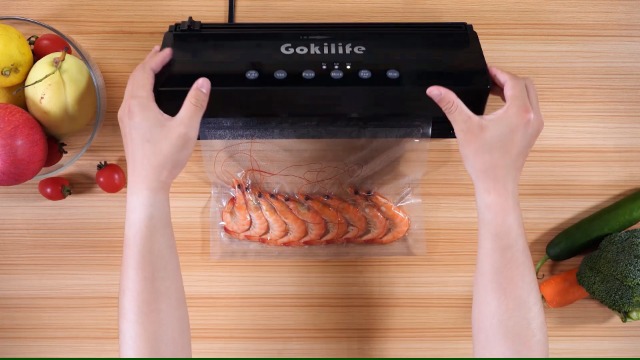 Automatische Vakuumierer, Gokilife Sous Vide Vakuumiergerät mit Schneider, Vakumierergerät für Trockene, Weiche, Nasse… – Bild 8
