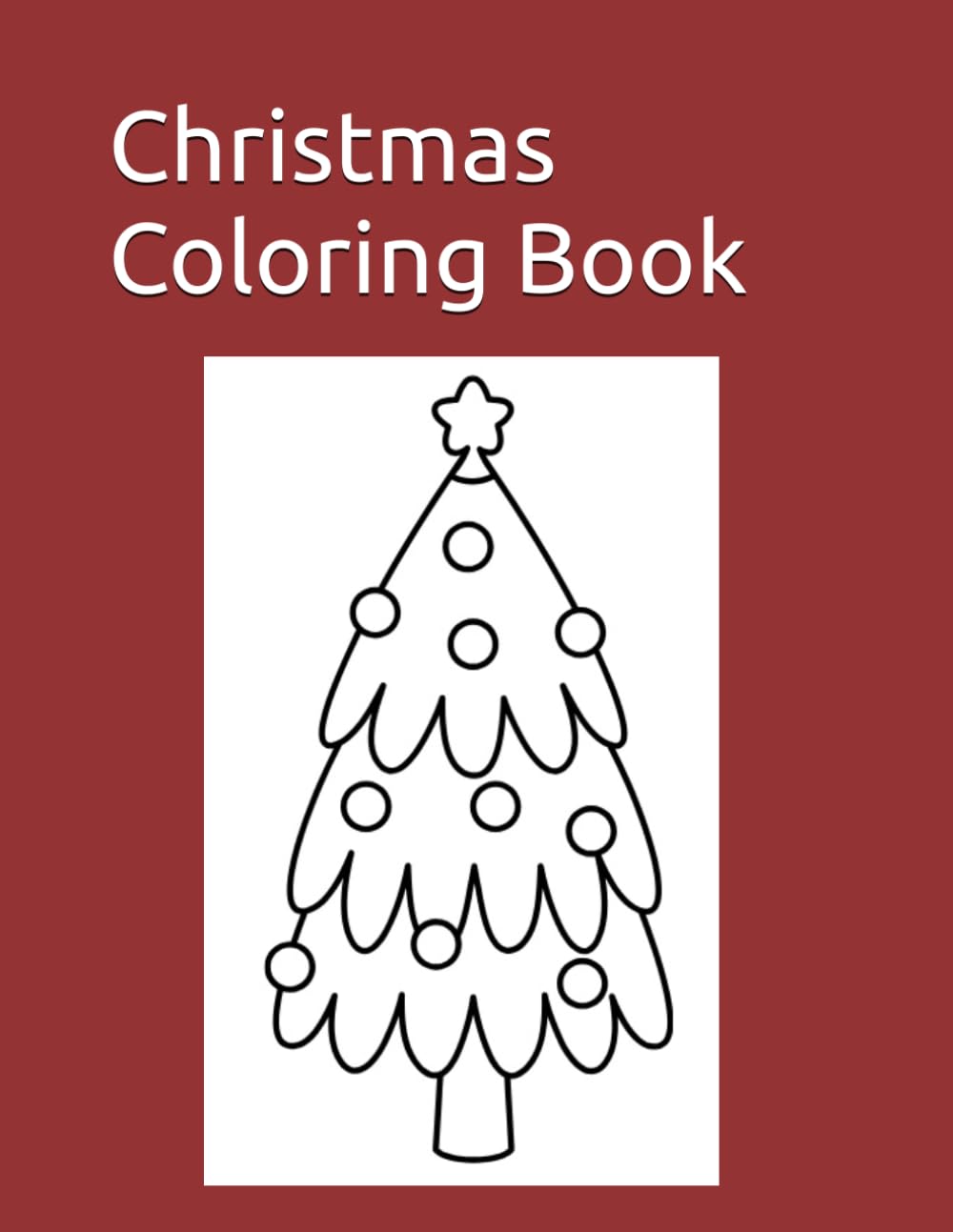 Christmas Coloring Book: Santa’s Joyful Coloring Journey