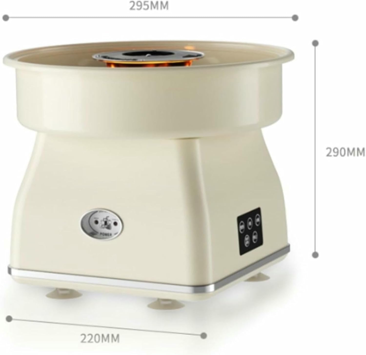 Sugar Cotton Machine Handmade Sugar Cotton Machine for Home, Small Commercial Minimaquinas Fully Automated Sugary Cotton Machine ~/
