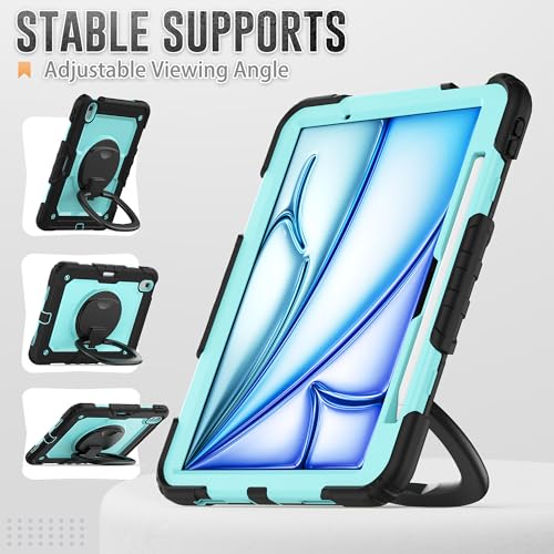 Coque iPad Air 11 M2 robuste avec protège-écran pour éviter les casses