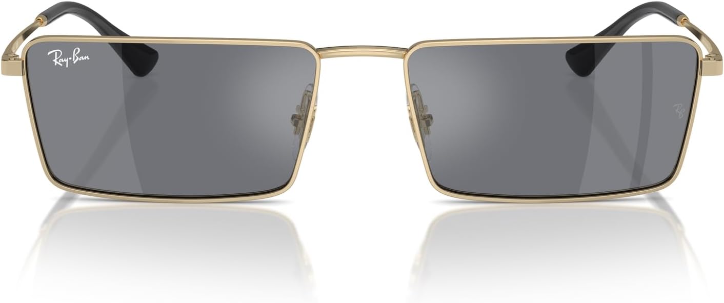 Ray-Ban Unisex Rb3741 Emy Rectangular Sunglasses