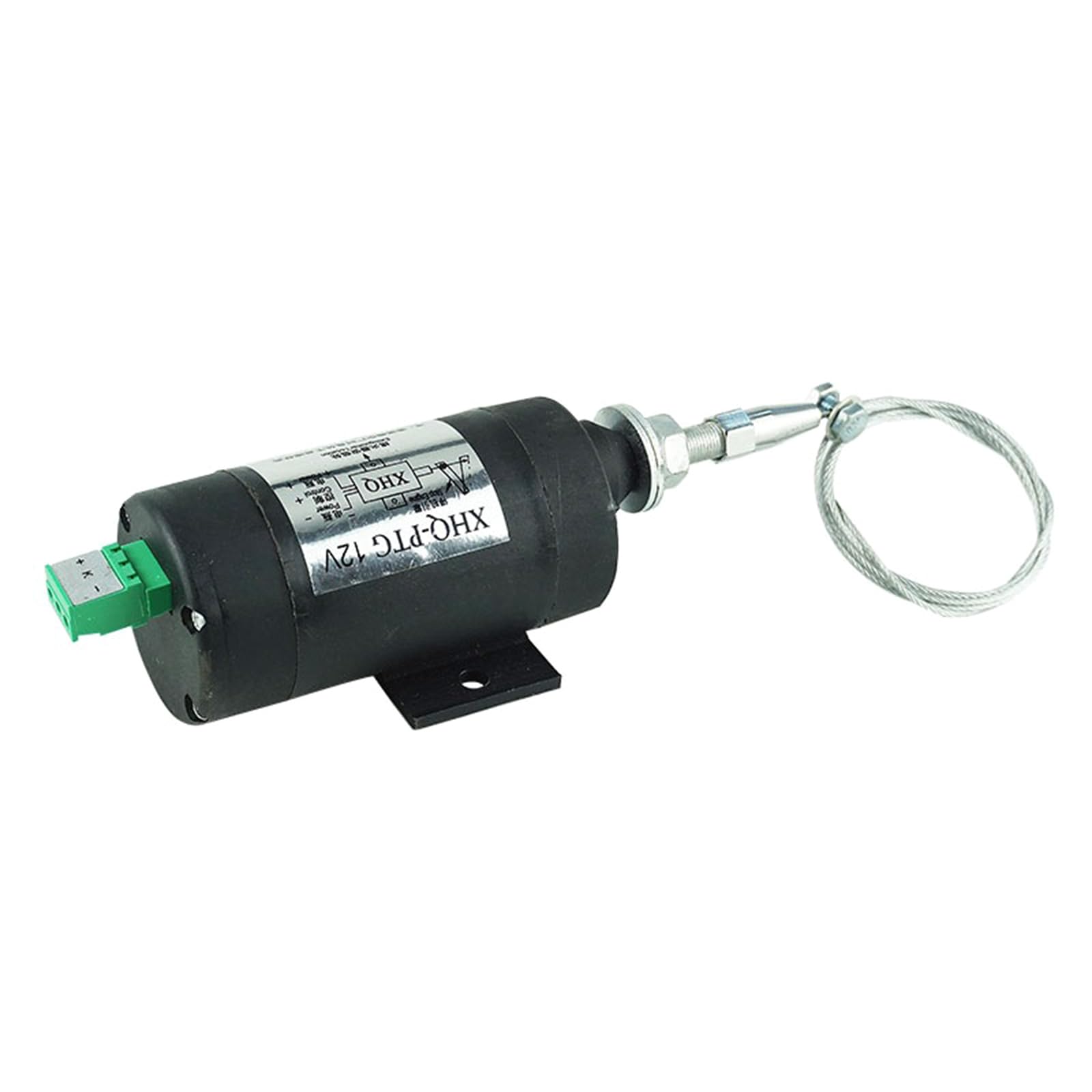 Válvulas solenoides de corte de combustible del motor para un apagado seguro y eficiente en varios sistemas de voltajes, condiciones adversas, guía de instalación fácil (idioma español no garantizado)