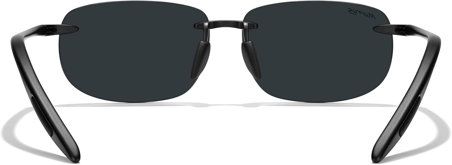 MERRY'S Rimless Sunglasses for Men Women Running Fishing Golf Surf Driving Rectangular Sunglasses S3528