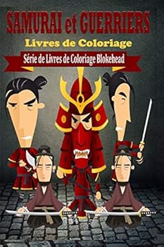 Paperback Samurai & Guerriers Livres de Coloriage [French] Book