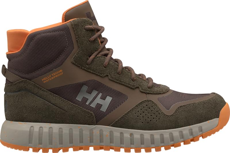 Image of Helly-Hansen Monashee ULLR HELLY TECH Men's Waterproof Hiking Boots, HH Seam-Shield, Premium Suede, LWG Leather, PFC-Free DWR