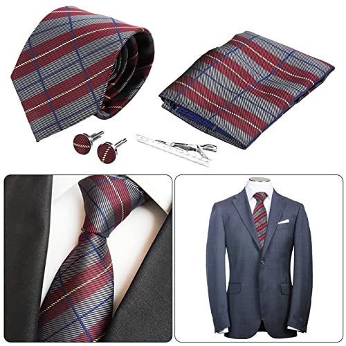 Set de corbatas para hombre formal de negocios miniatura 6
