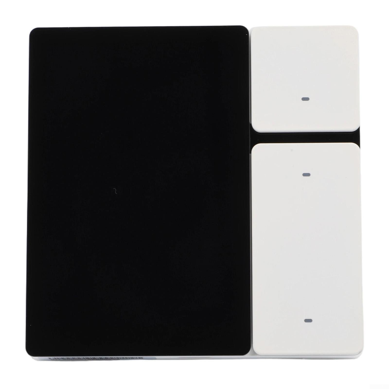 Per MOES 3.5 Pollice Smart Control Panel Schermo con 3 Relè e 3 Pulsanti Fisici GFF Capacitivo Touch IR Remote Hub per Tuya Smart Home Automation Bianco
