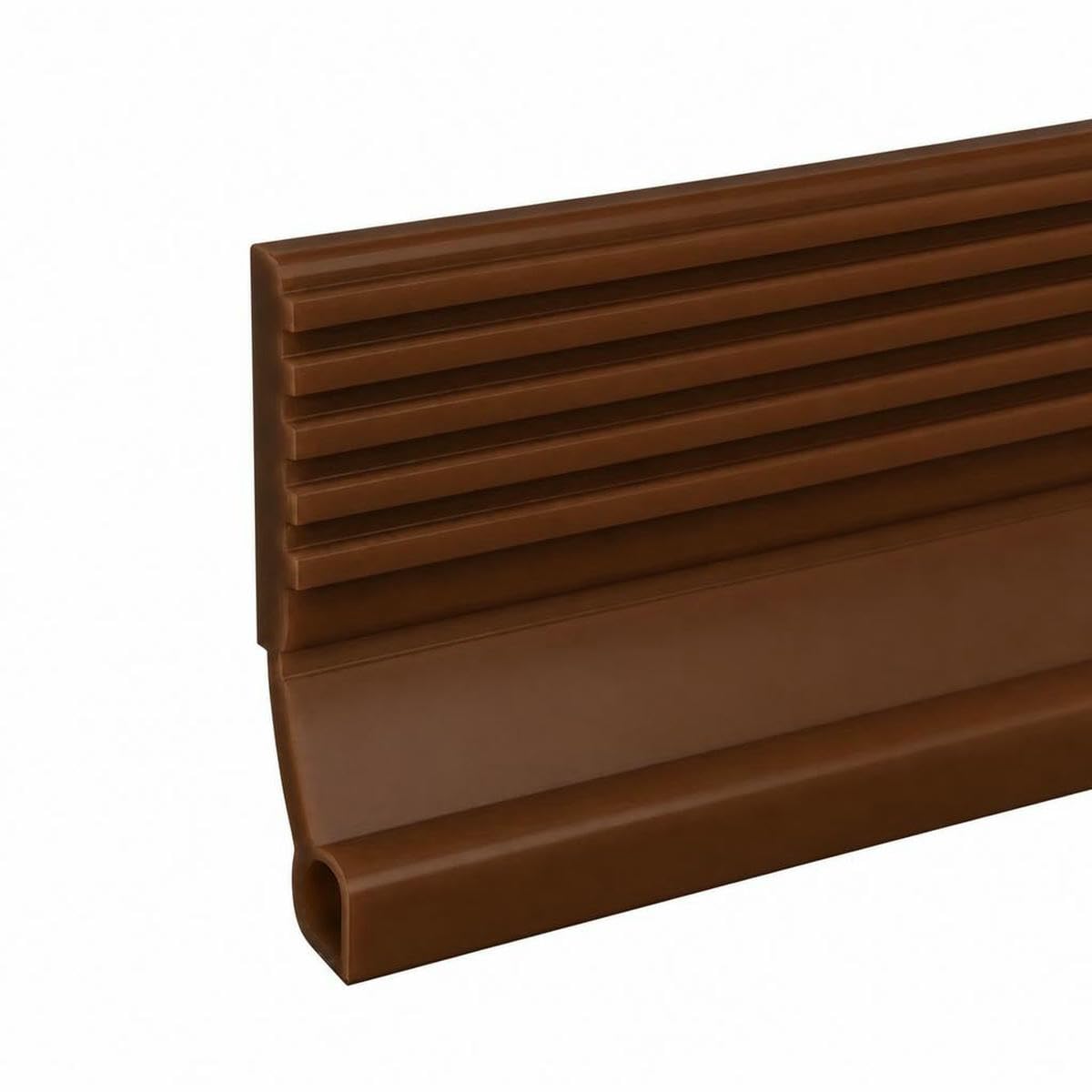 Jmgdj Brown-B New Door Bottom Sealing Strip 1M Windproof Dust Stopper Guard Rain Weatherstrip Noise Reduction Insulator Sealer Home Hardware-1M