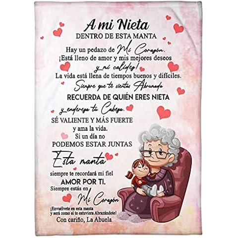QQYXCA Manta Invierno Gruesa Mi Nieta Cover