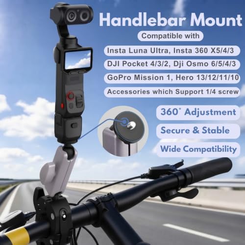 yantralay 360° Rotatable Bike Handlebar Mount Clamp - Image 3