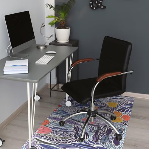 Tapis de chaise pour protéger le parquet des roulettes - 5