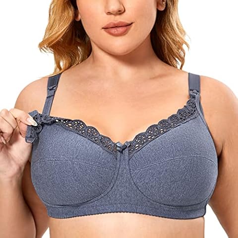 Gratlin Nursing Bra Blue Marl 42H Cover