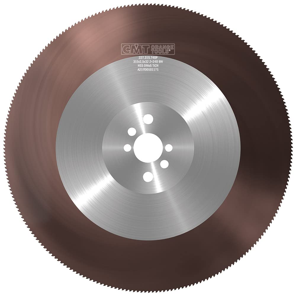 CMT ORANGE TOOLS 227.315.740P LAME FERR. HSS TICN 315X2.5X32 Z240 BW-T4