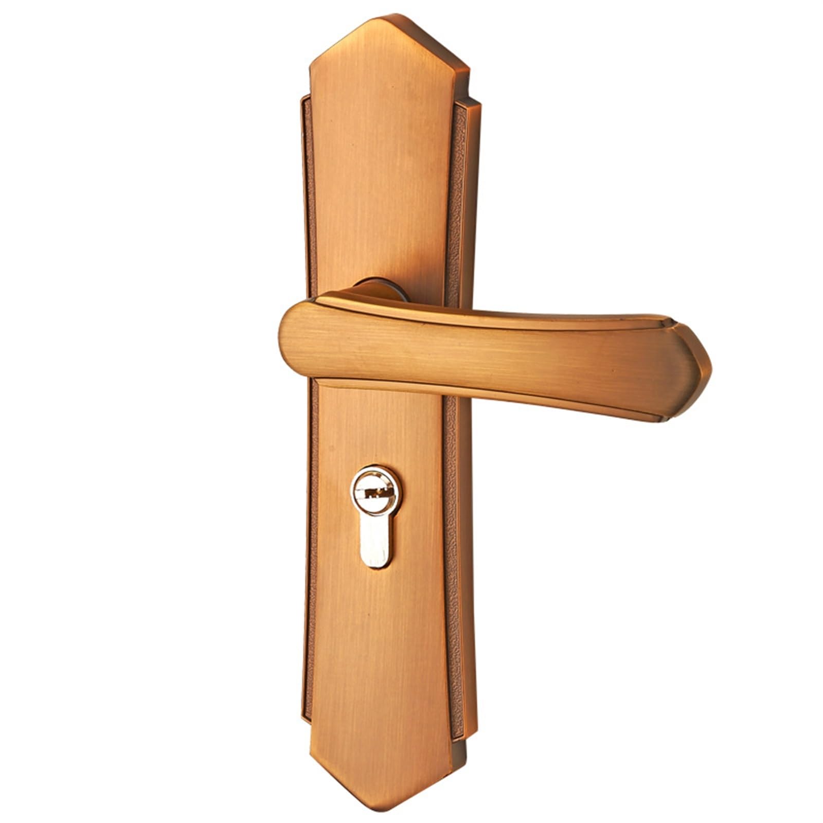 Serrure de porte blanche ivoire pour chambre élégante au style européen