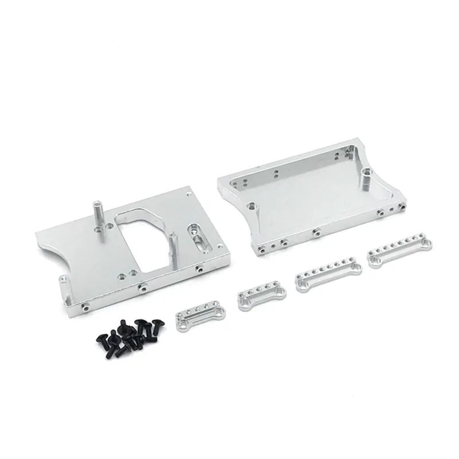 Soporte Montaje Servo Amortiguador Haz Asiento Metal 1/12 Coche Trepador Control Remoto Camión para Buggy RC Piezas Actualización Accesorio Modelos RC