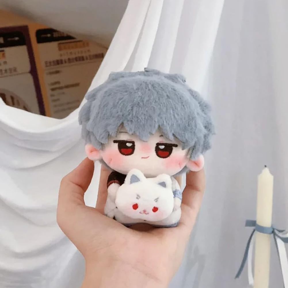 Zhongkaihua 3 x Plüsch-Sofakissen, Manga-Charakter, weiche gefüllte Figur, Anime-Baumwoll-Figur, 10 cm, Weihnachtsdekoration, Geschenke für Fans