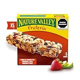 Nature Valley Barras de granola frutería con arándanos, fresa, manzana y pasas 5 pz