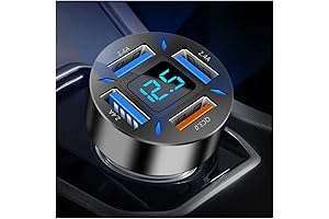 Cool Audi Accessories: 66W Fast USB Car Charger