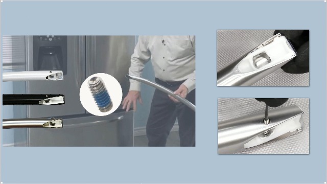 Amazon.com: Hugexpen Refrigerator Freezer Door Handle Set Screw