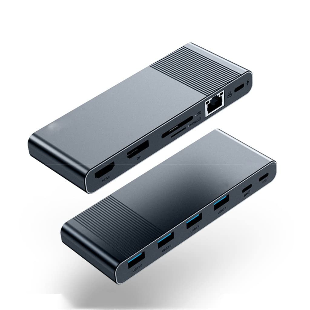 XDCHLK USB C Docking Station Gen 2 4K 60Hz HDR 2 USB 3 2 Gen 2 SD SD