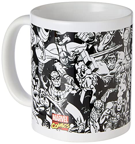 Pyramid International Marvel Retro (Characters) Coffee Mug, 11 oz/315 ml