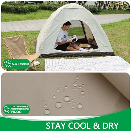 Carpa Inflable Plegable ECHLI 2 Personas Impermeable miniatura 3