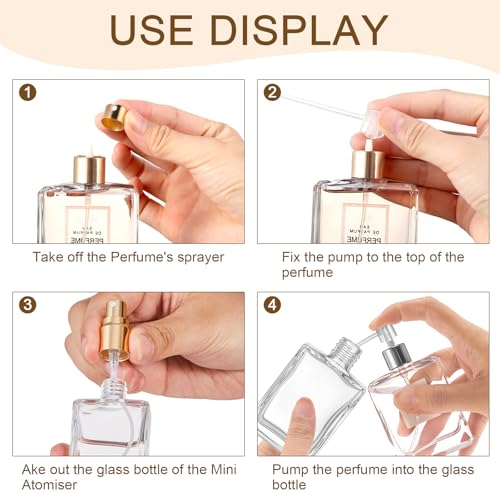 Botellas de perfume vidrio 30 ml pack x30 miniatura 5