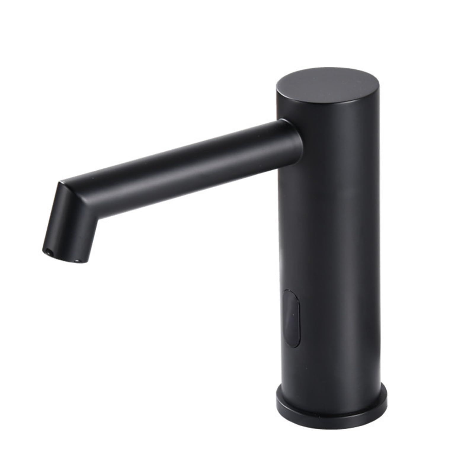 ZYCHSJXA Cold Water Only Touchless Tap Bathroom Sink Taps Mixers Black Automatic Infrared Sensor Faucet