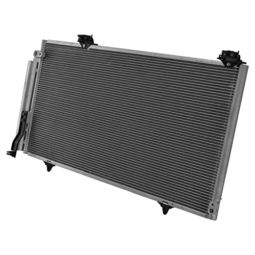 Image of TRQ A /C Condenser and Receiver Drier Assembly Compatible with 2005 Scion xA From 5 01 05 Production Date 2005 xB From 5 01 05 Production Date 2006 xA 2006 xB