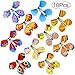 Outee 10 Packs Magic Flying Butterfly Card Surprise Wind Up Butterfly in The Book Rubber Band Powered Magic Fairy Flying Toy Great Surprise Gift