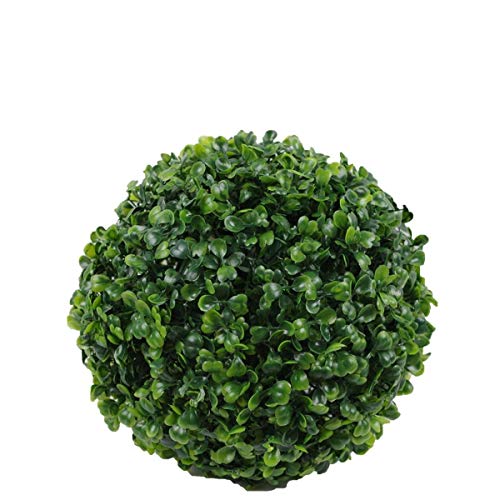 Linder Boule de buis artificiel Vert Ø 8 à 35 cm, vert, Ø 12cm